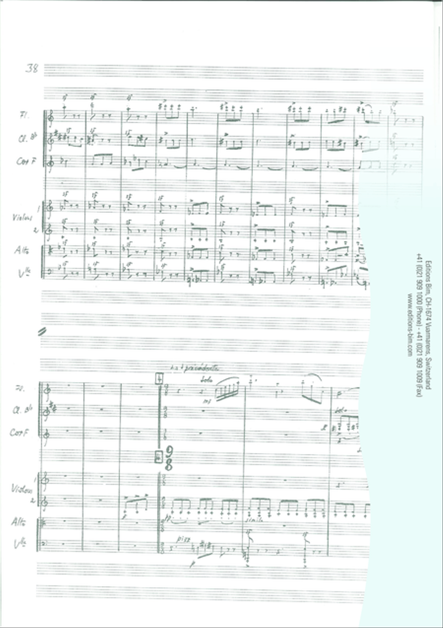 Septuor B-Flat Clarinet scores gallery preview page 7