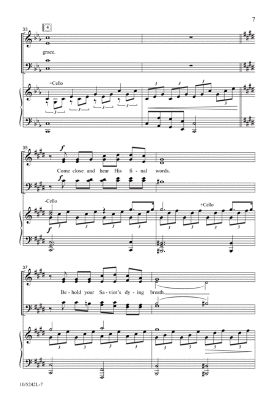 You Are There You Are There 4-Part scores gallery preview page 7
