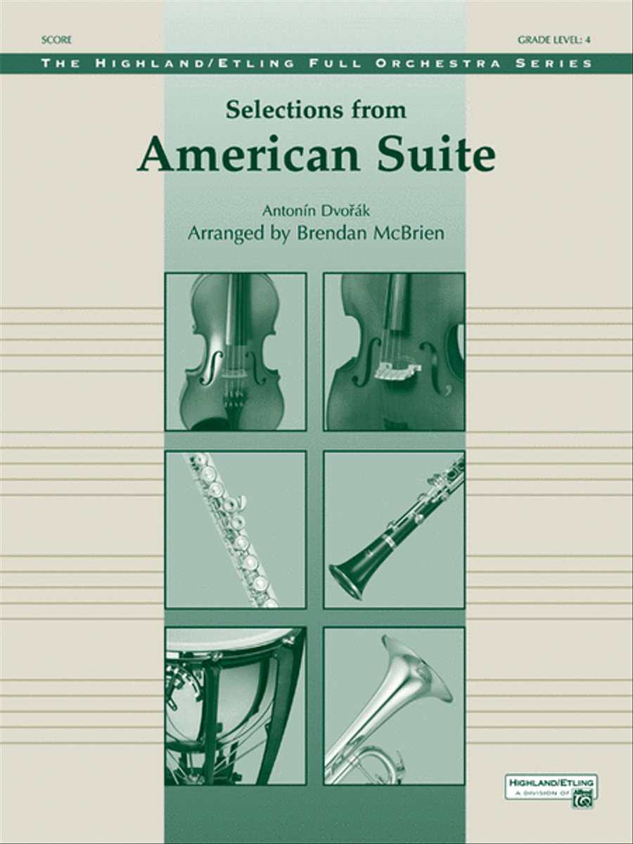 Selections from American Suite Full Orchestra scores gallery preview page 1