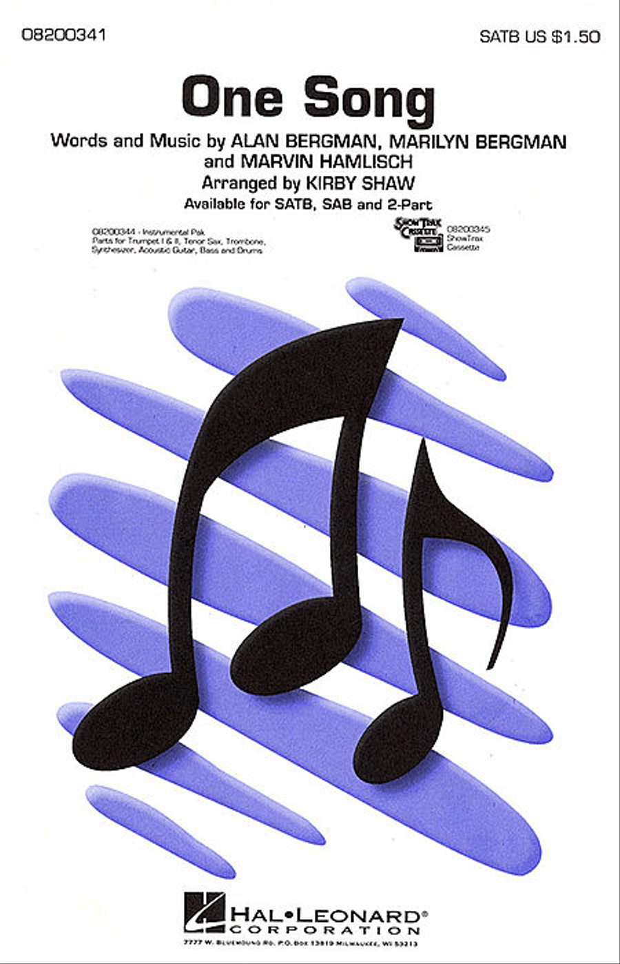 One Song Choir scores gallery preview page 1