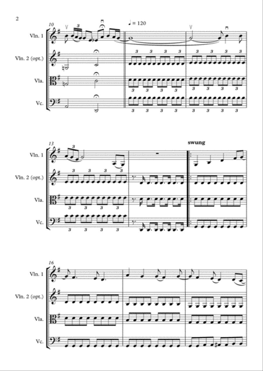 All I Want For Christmas Is You All I Want For Christmas Is You String Trio scores gallery preview page 2