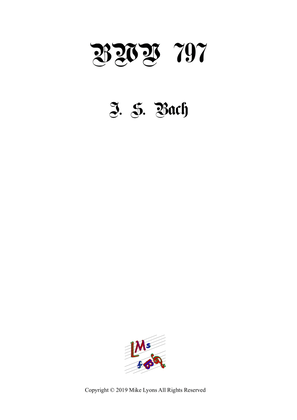 Clarinet Quartet - BWV 797 Sinfonia No. 11