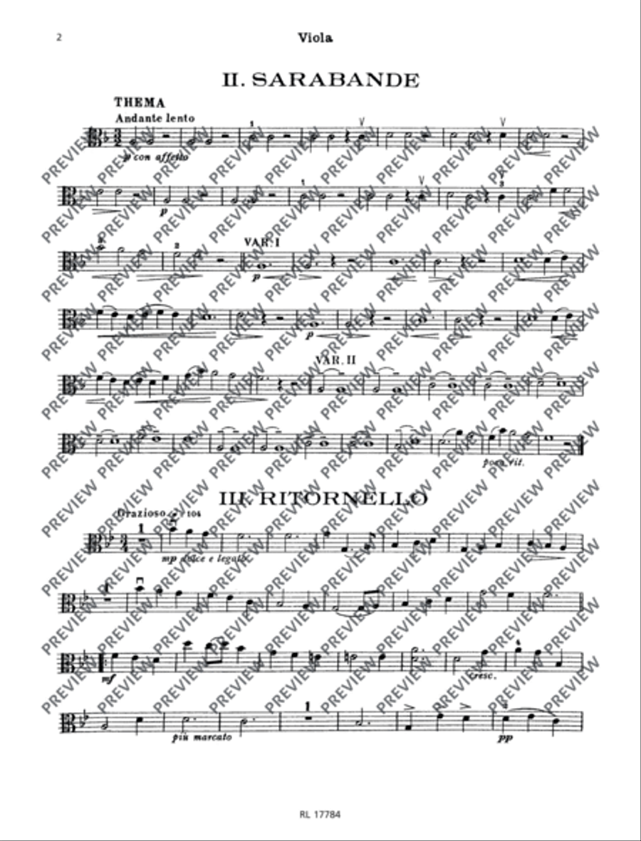 Gradus ad Symphoniam Intermediate level Viola scores gallery preview page 3