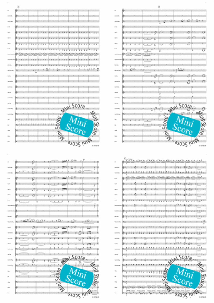 Abendsterne Concert Band scores gallery preview page 3