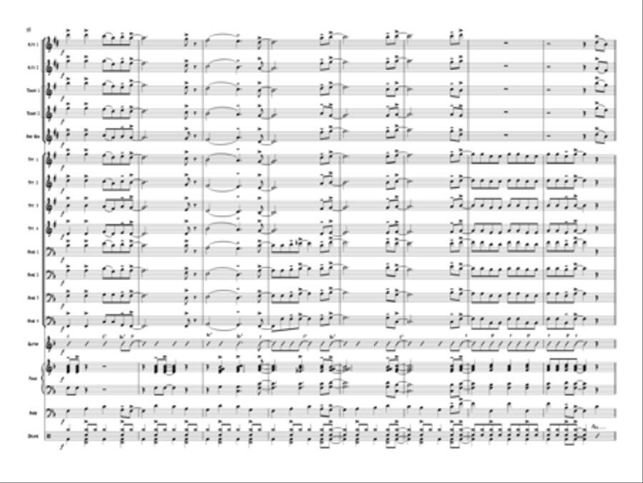 Joy To The World Jazz Ensemble scores gallery preview page 11