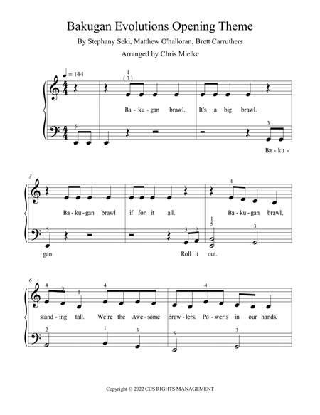 The Beginning - From Animator vs. Animation IV Sheet music for Piano (Solo)  Easy