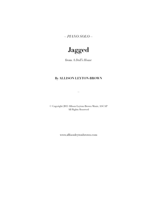 Jagged - Imaginative Piano Solo - by Allison Leyton-Brown