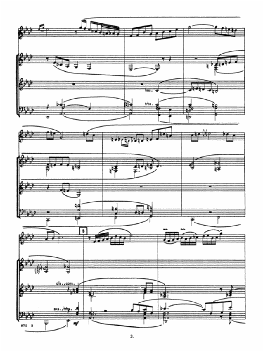Persuasion: Score Concert Band scores gallery preview page 5