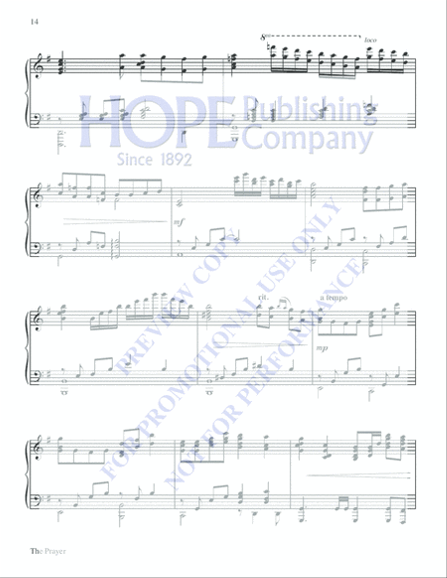 Inspirations: for Solo Piano - Score Piano Solo scores gallery preview page 18
