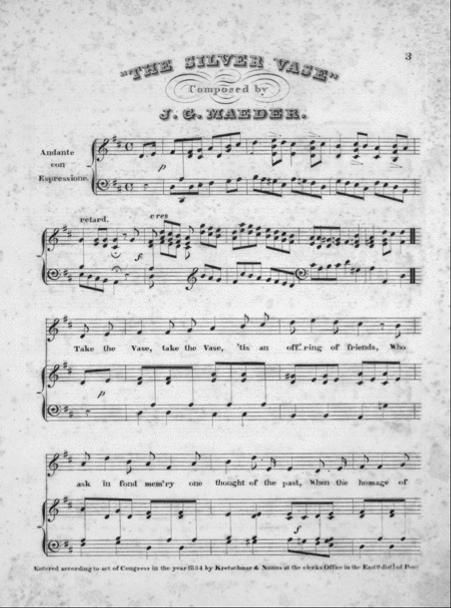 The Silver Vase. Ballad Voice scores gallery preview page 2