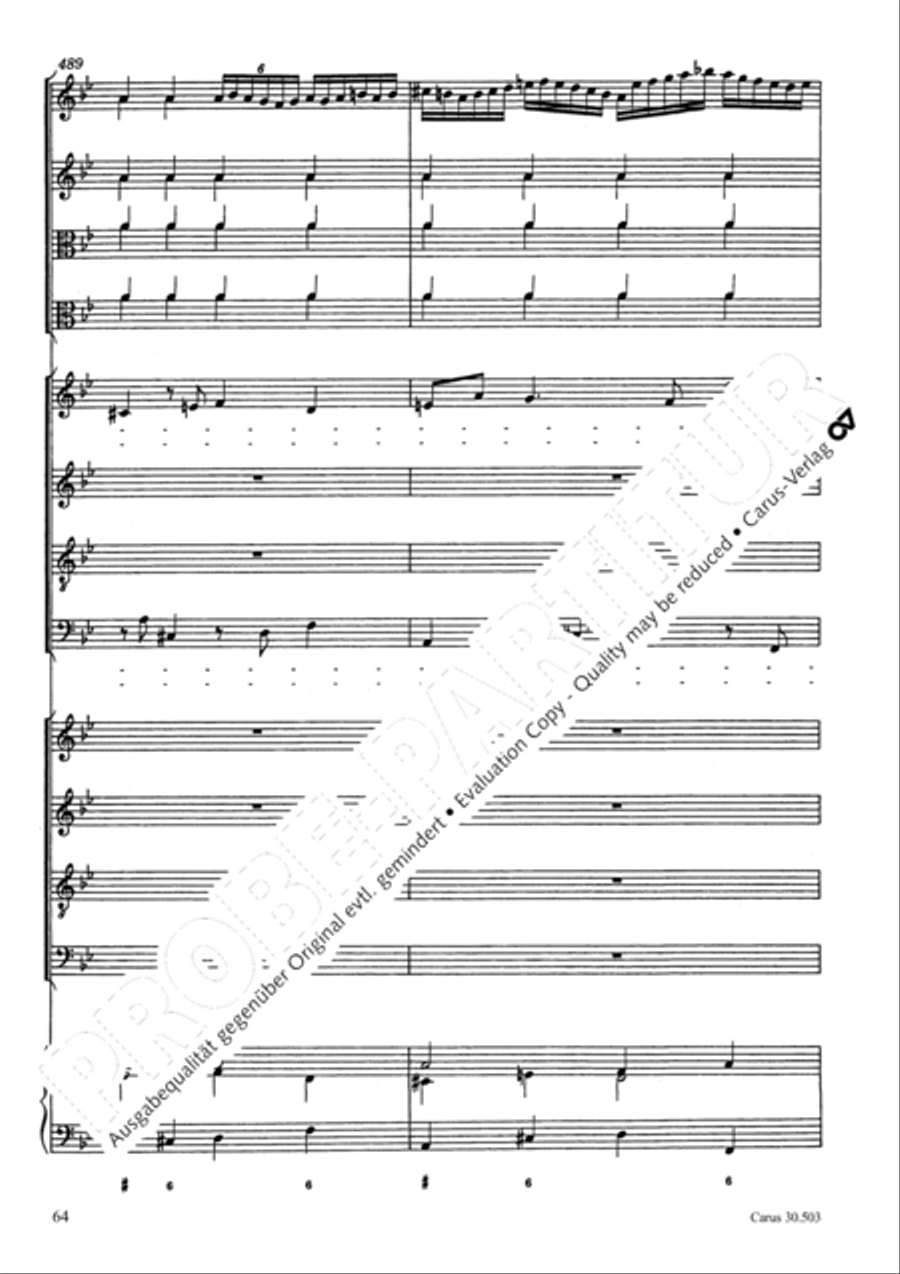 My beloved, you are fair (Meine Freundin, du bist schon) 4-Part scores gallery preview page 67