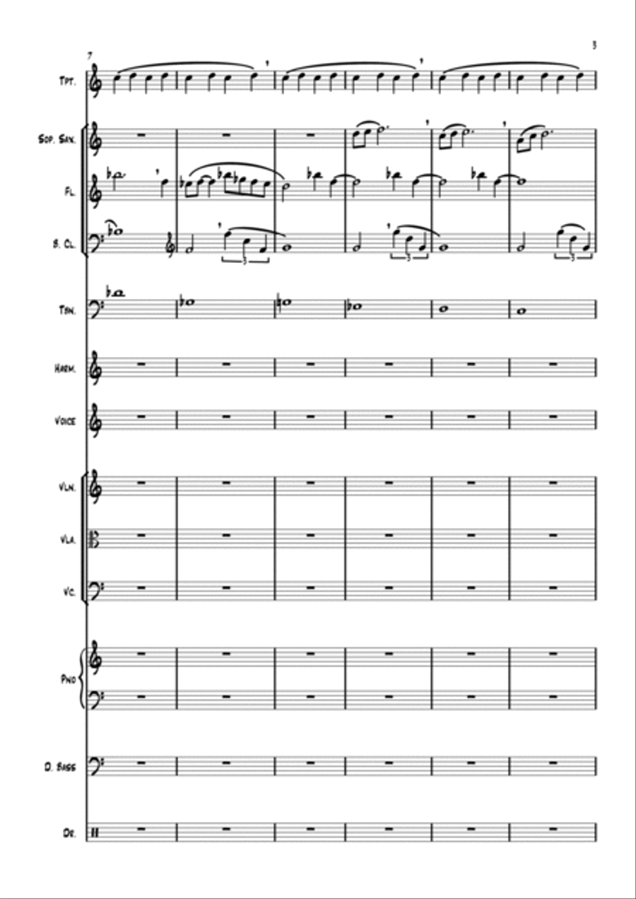 Suite the Road Jazz Ensemble scores gallery preview page 3