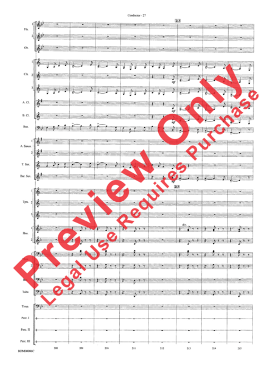Children's March Concert Band scores gallery preview page 29