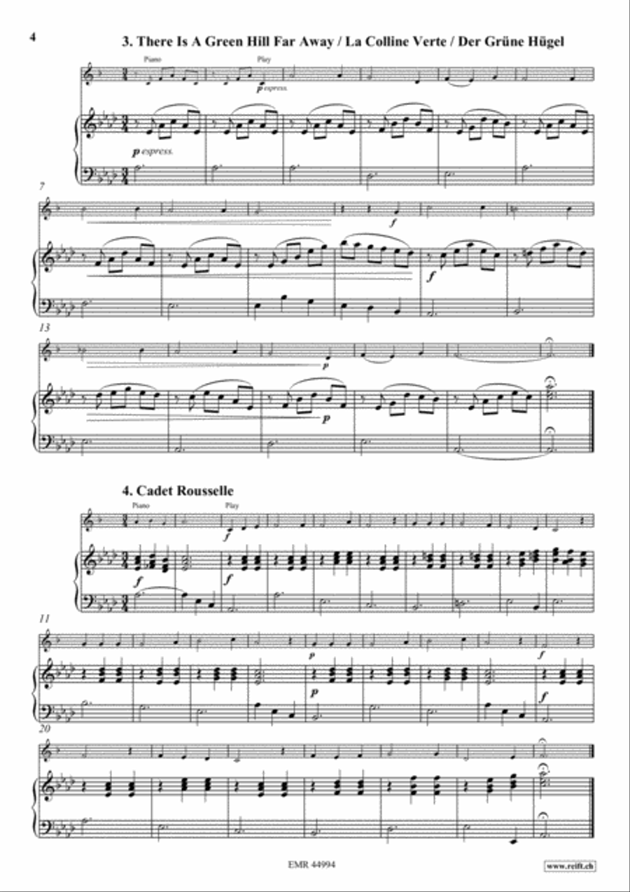 Melodies for Beginners Volume 2 Piano Accompaniment scores gallery preview page 7