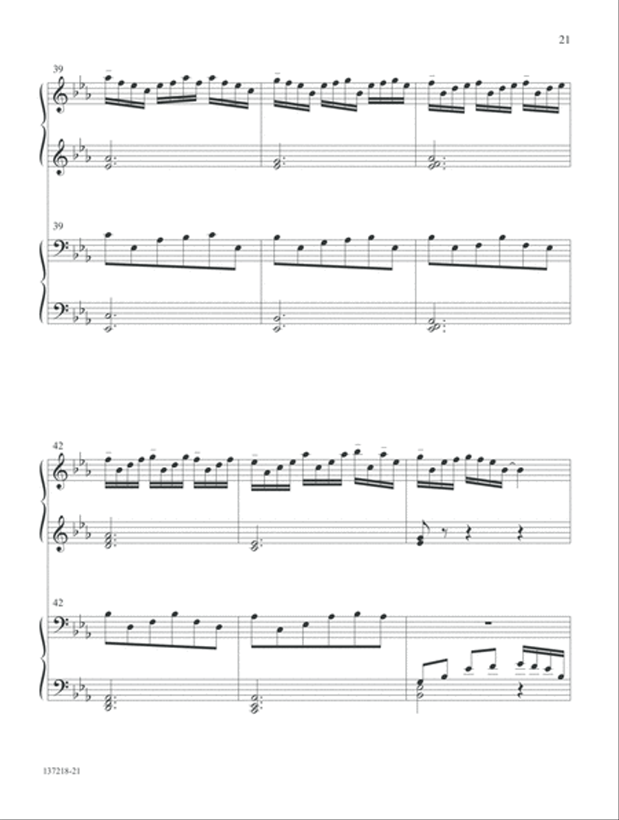 Praise Him! Praise Him! Praise Him! Praise Him! Piano Accompaniment scores gallery preview page 16