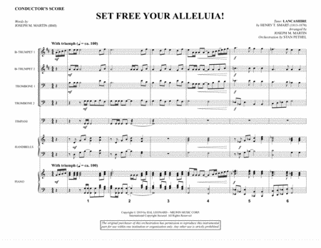 Set Free Your Alleluia! - Full Score