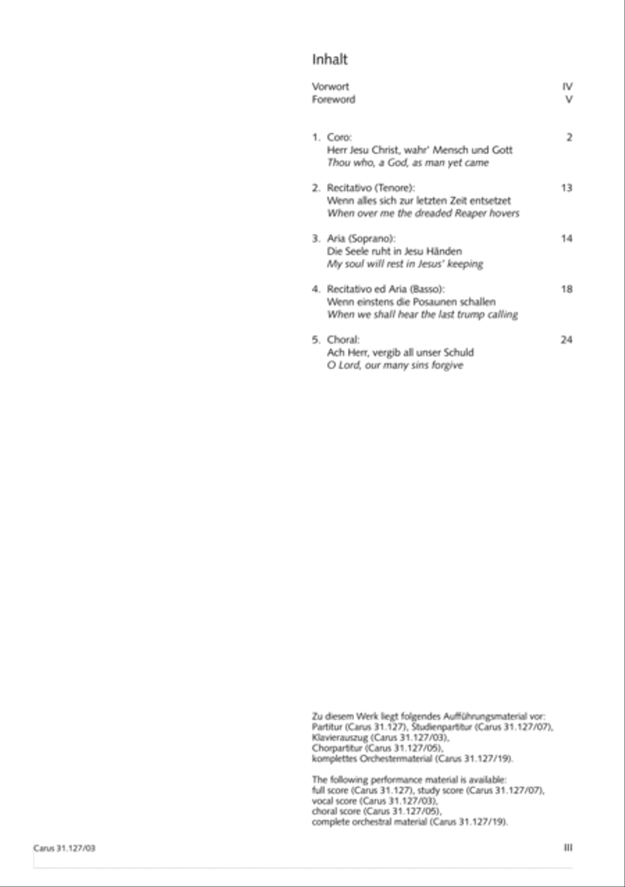 Thou who, a God, as man yet came (Herr Jesu Christ, wahr' Mensch und Gott) STB scores gallery preview page 4