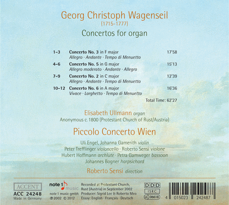 Concertos For Organ