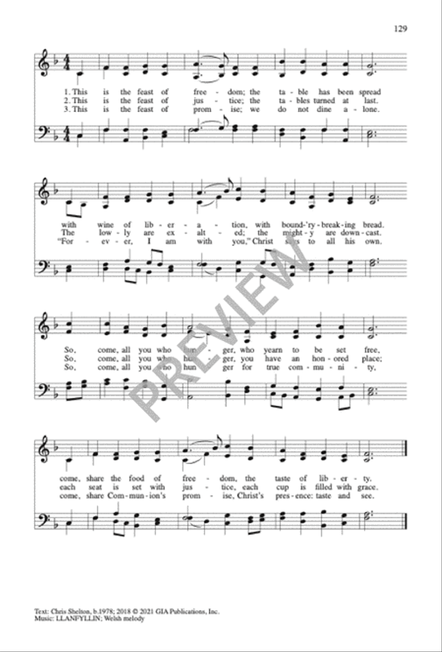 Sing No Empty Alleluias Sacred scores gallery preview page 115