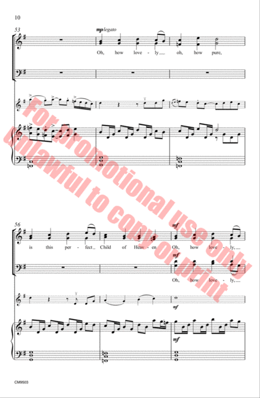 A Celtic French Carol 4-Part scores gallery preview page 11