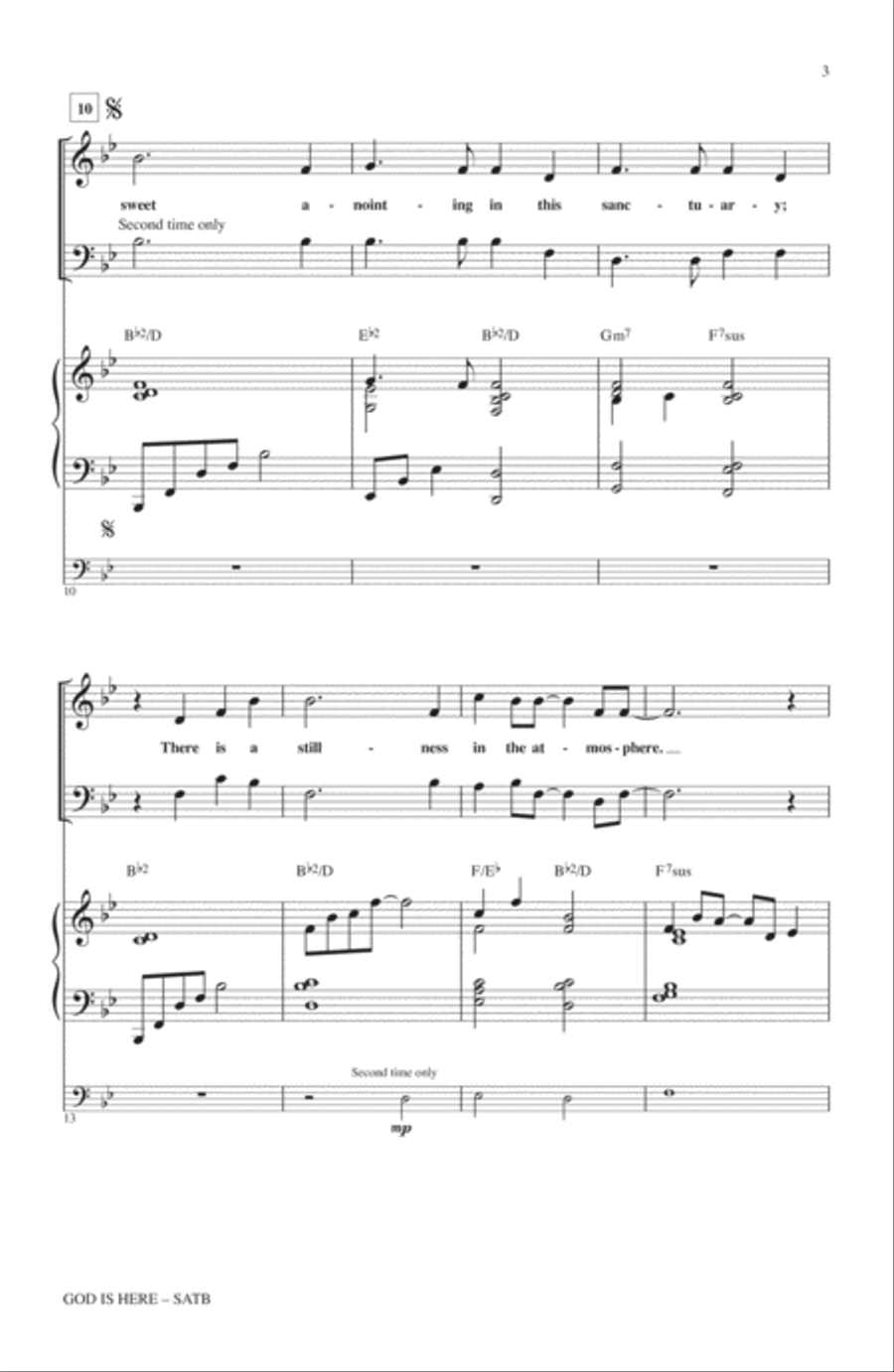 God Is Here 4-Part scores gallery preview page 2