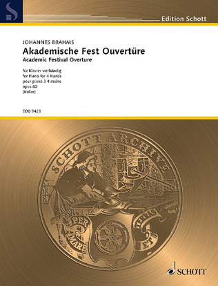 Book cover for Akademische Fest Ouvertüre