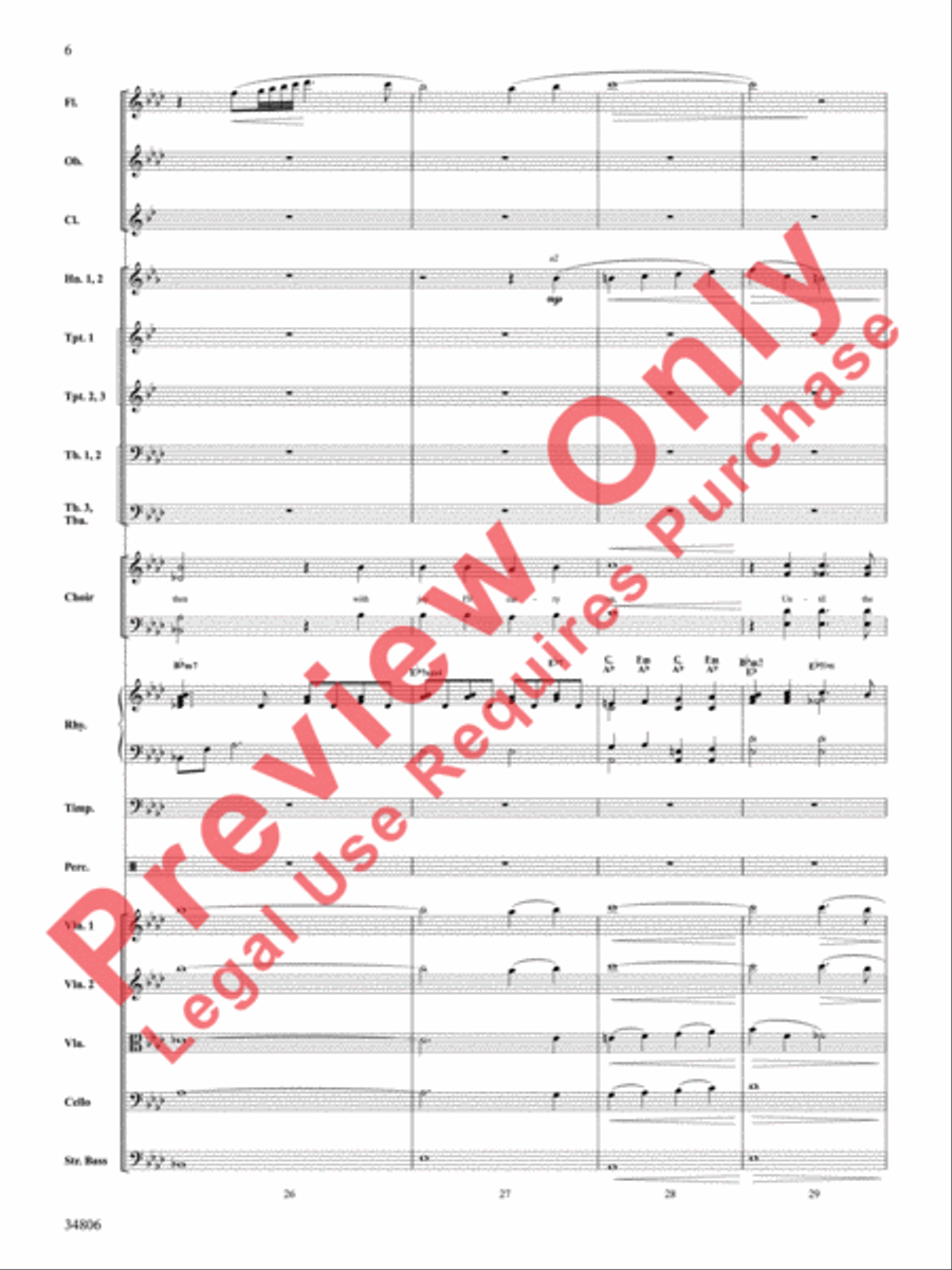 Until Then Choir scores gallery preview page 7
