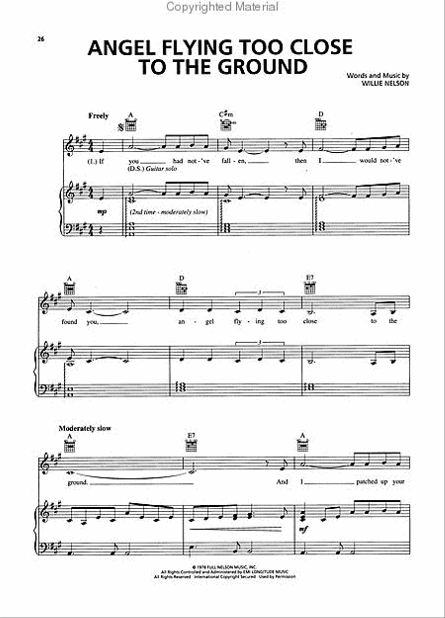 The Grand Ole Opry - Classic Love Songs Piano, Vocal, Guitar scores gallery preview page 4