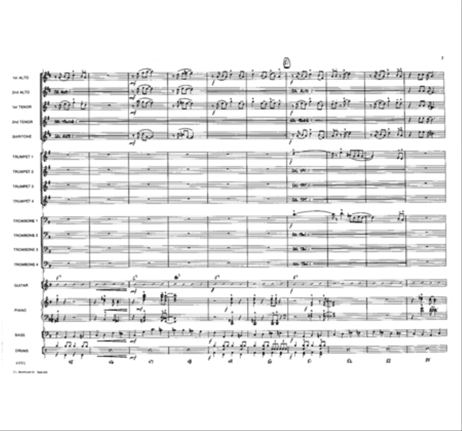 Blues Is My Favorite Color Jazz Ensemble scores gallery preview page 7