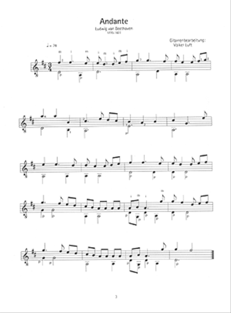 Volker Luft - Meister der Klassik Acoustic Guitar scores gallery preview page 3