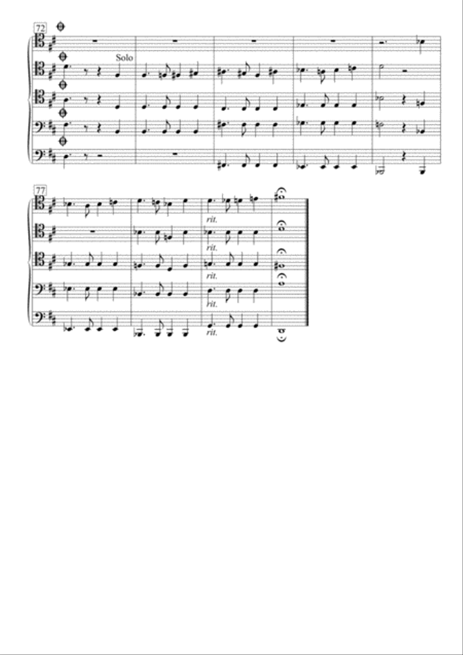 Das Ist Die Liebe Der Matrosen Brass Quintet scores gallery preview page 5