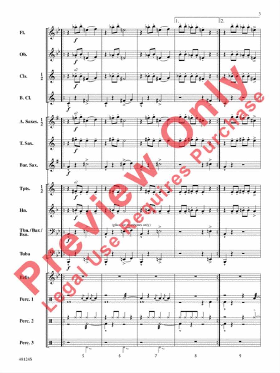 Tin Man Does the Iron City Concert Band scores gallery preview page 4