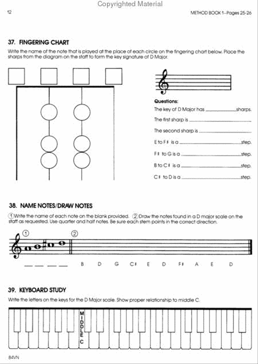 All For Strings - Theory Workbook 1 (Violin)