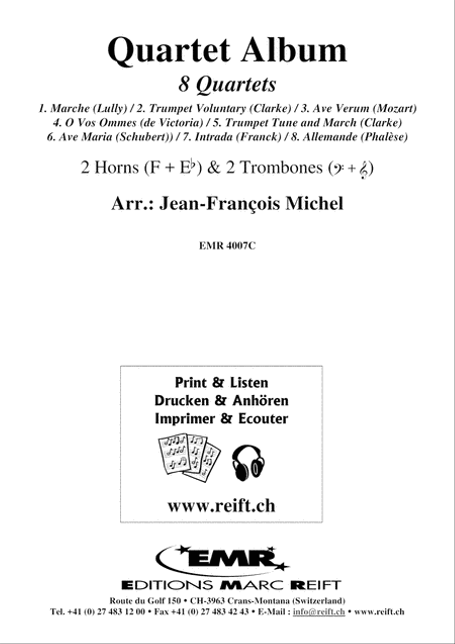 Quartet Album Brass Ensemble scores gallery preview page 2