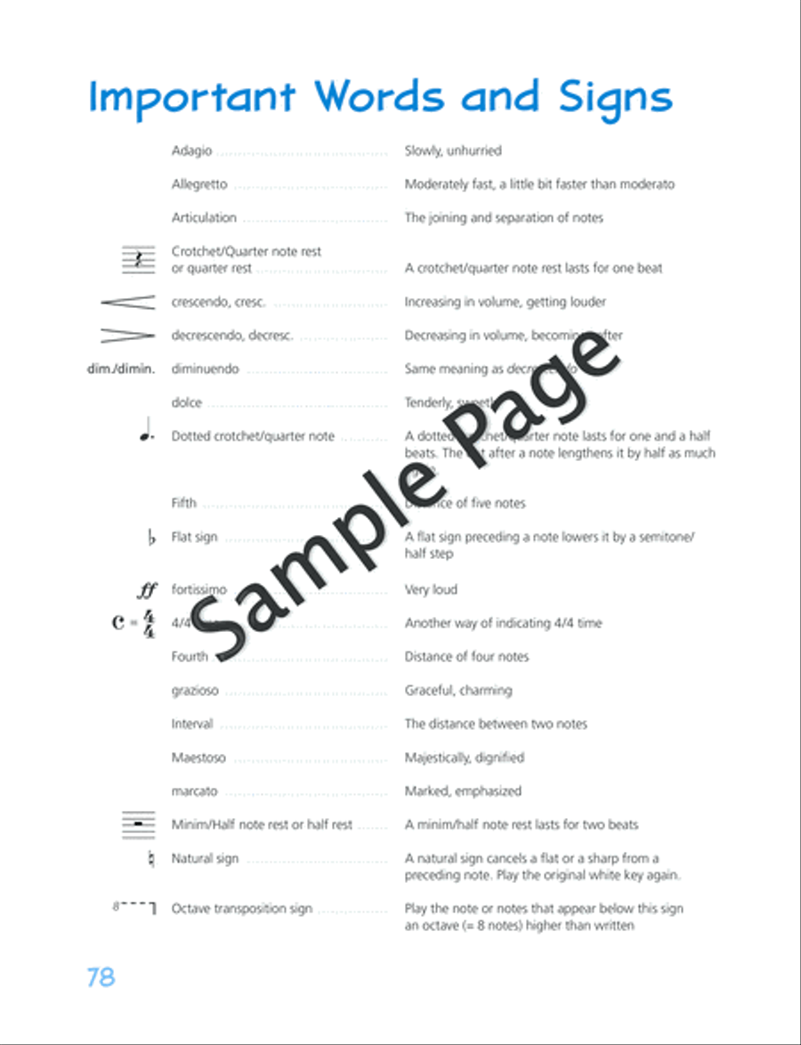 Piano Junior: Lesson Book 2 Piano Method scores gallery preview page 79