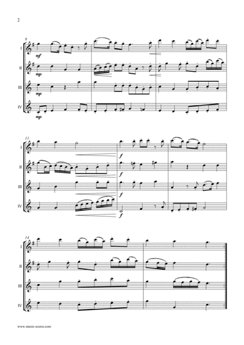 Rule Britannia - Saxophone Quartet image number null