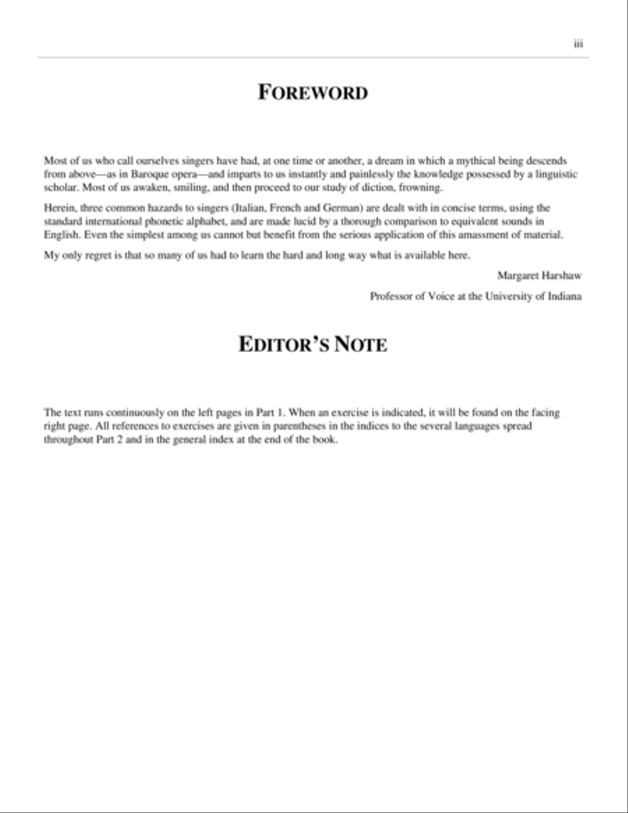 Diction (Third Edition) Score scores gallery preview page 3