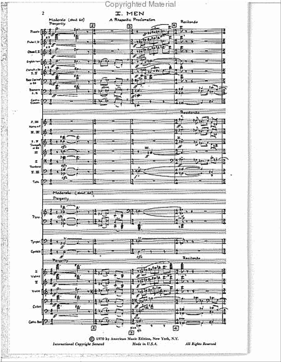Men & Mountains Men & Mountains Orchestra scores gallery preview page 2