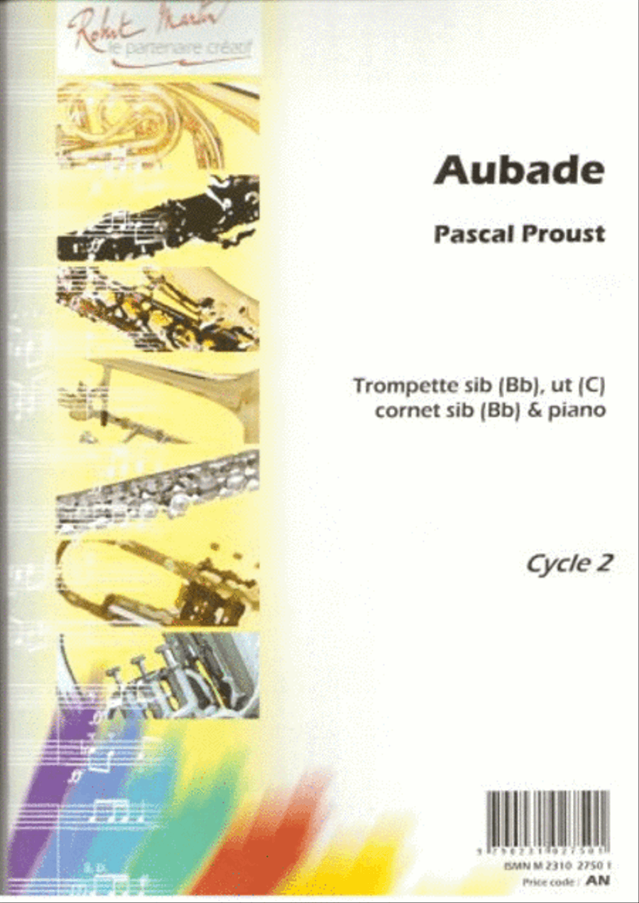 Aubade Aubade Trumpet Solo scores gallery preview page 1