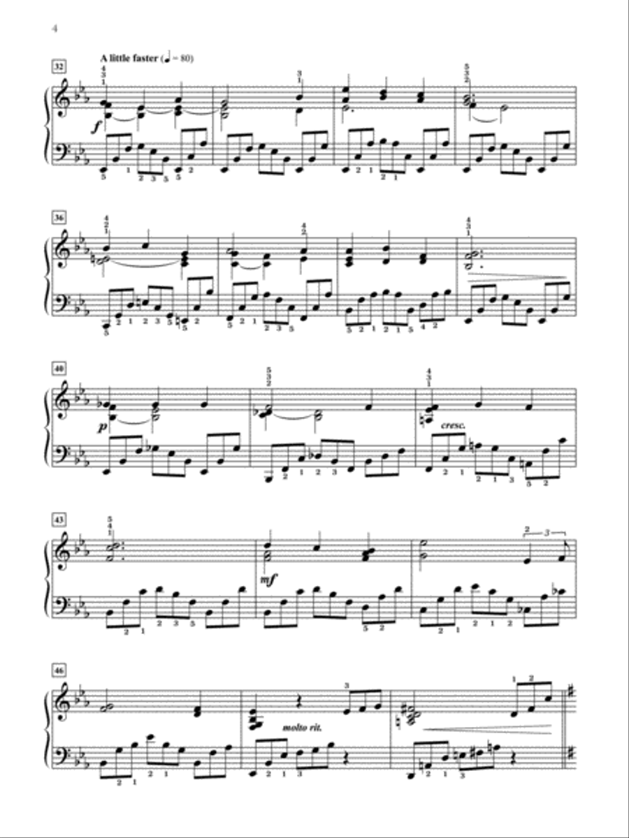 The LDS Pianist: Favorite Mormon Hymns: 12 Contemporary Piano Arrangements Piano Solo scores gallery preview page 4