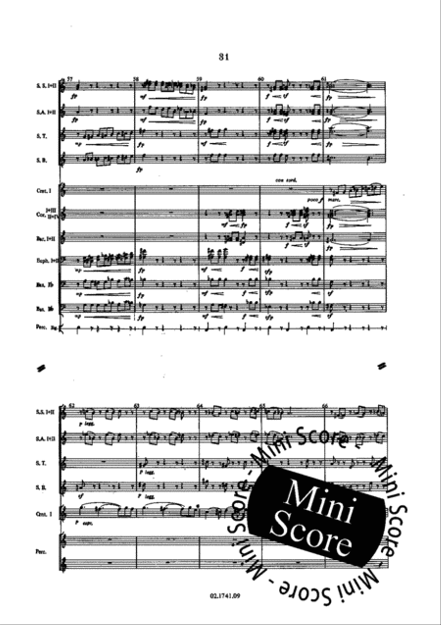 Images voor Fanfare Concert Band scores gallery preview page 35
