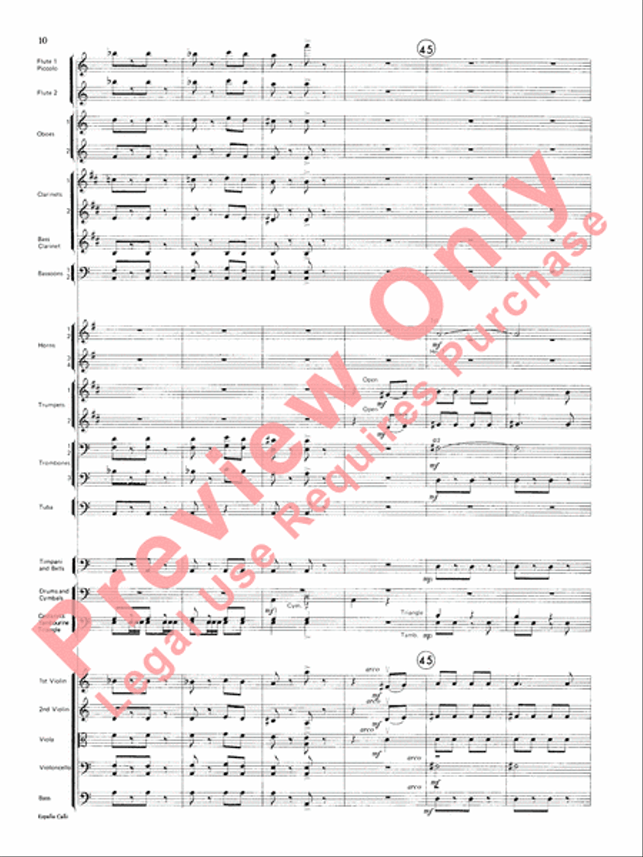 España Cañi Full Orchestra scores gallery preview page 11