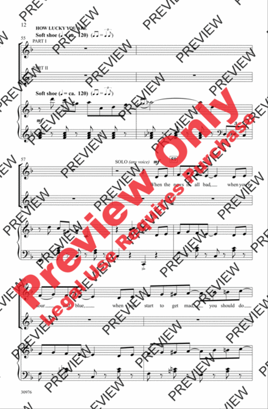 Seussical the Musical: A Choral Medley 2-Part scores gallery preview page 12