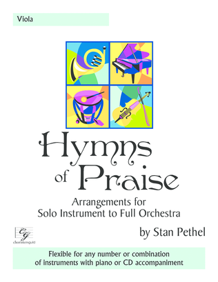 Book cover for Hymns of Praise - Viola