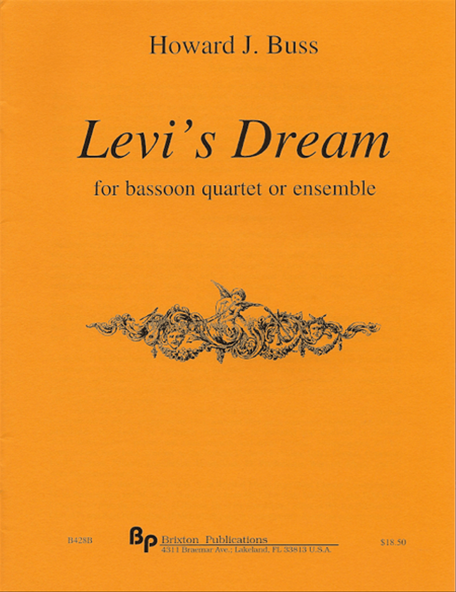 Levi's Dream Levi's Dream Bassoon Quartet scores gallery preview page 1