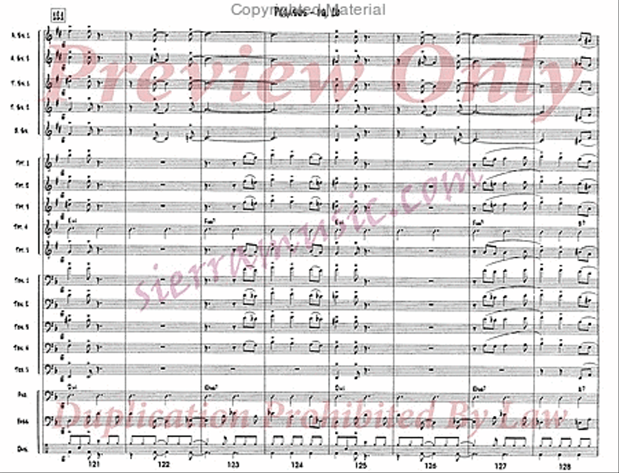 Pegasus Pegasus Jazz Ensemble scores gallery preview page 17