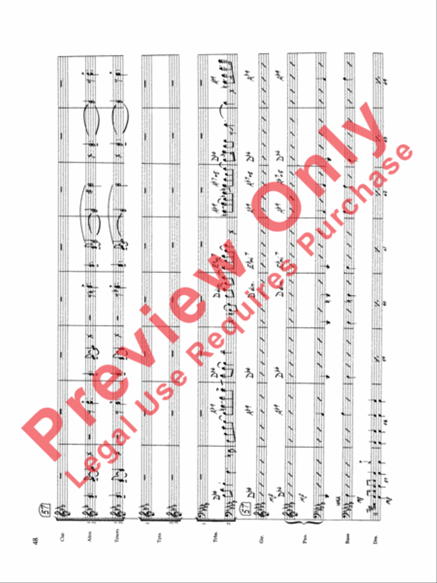 Original Big Band Sounds Big Band scores gallery preview page 49