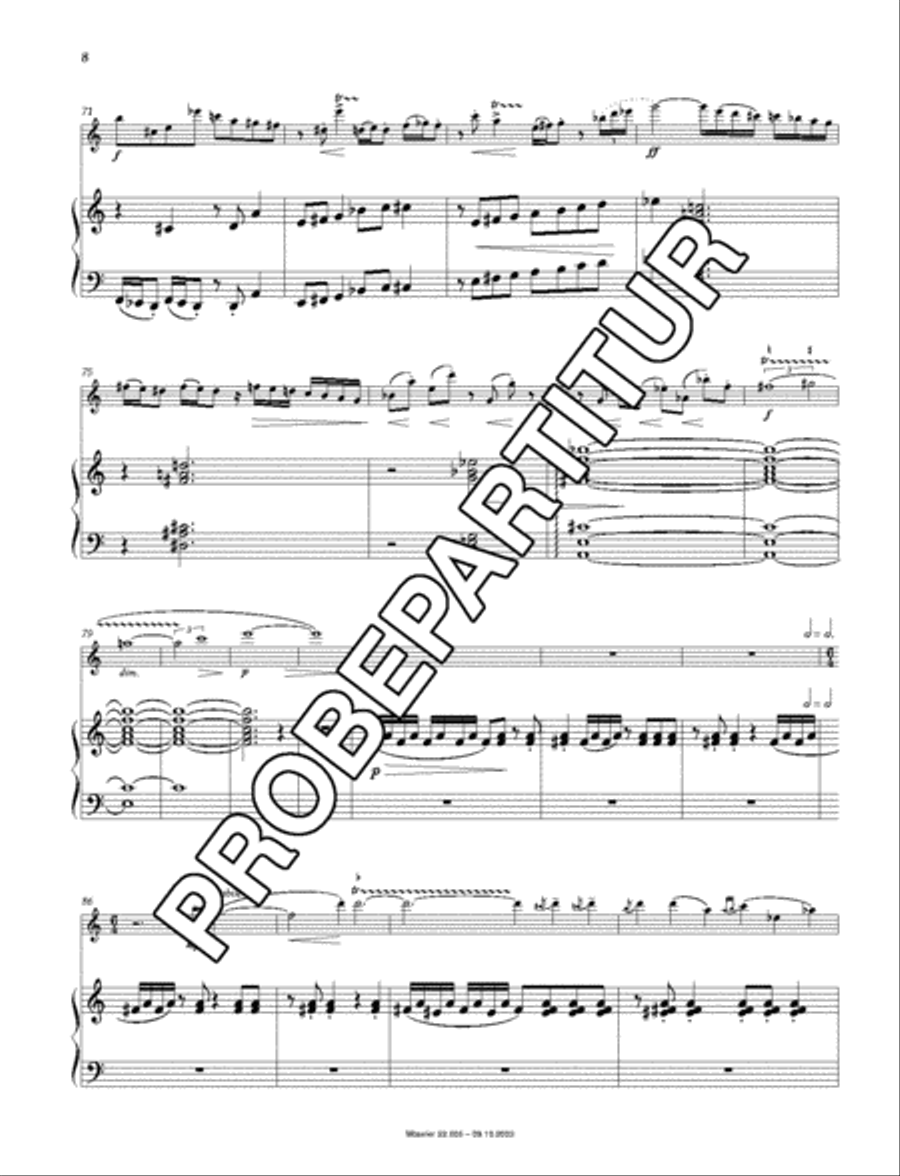 Concerto sereno Recorder scores gallery preview page 9