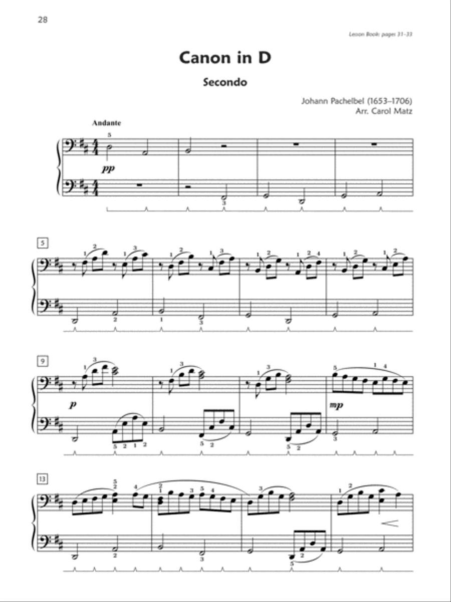 Premier Piano Course Duet, Book 6 Piano Method scores gallery preview page 4