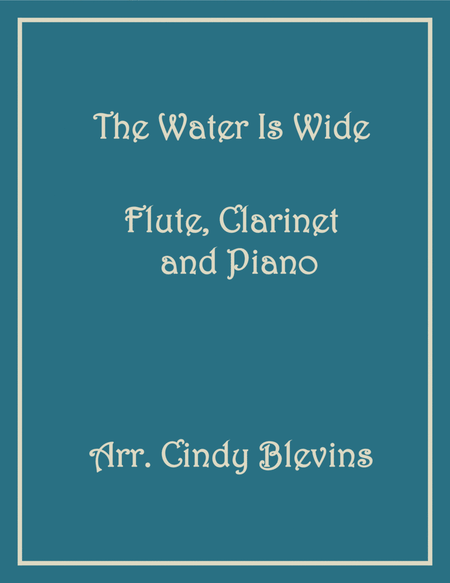The Water Is Wide, Flute, Clarinet and Piano image number null